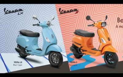 Vespa LX 125 dan S 125 Dapat Warna Baru, Berikan Kesan Mewah nan Klasik